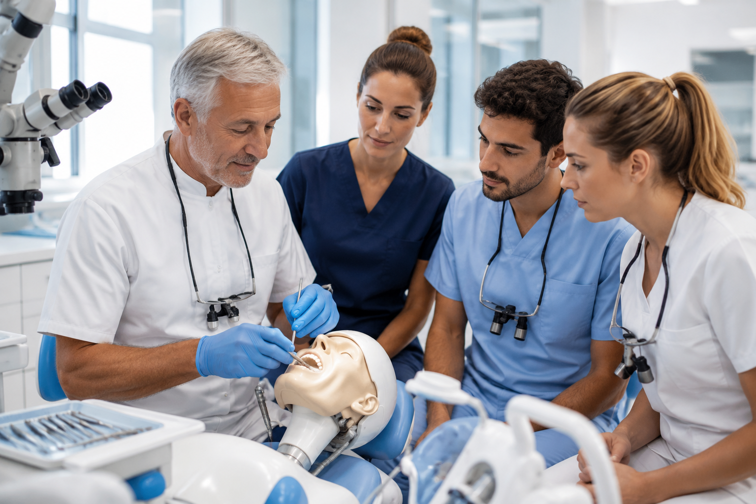 Formación continuada y estancias clínicas para odontólogos en Clínica CIROM