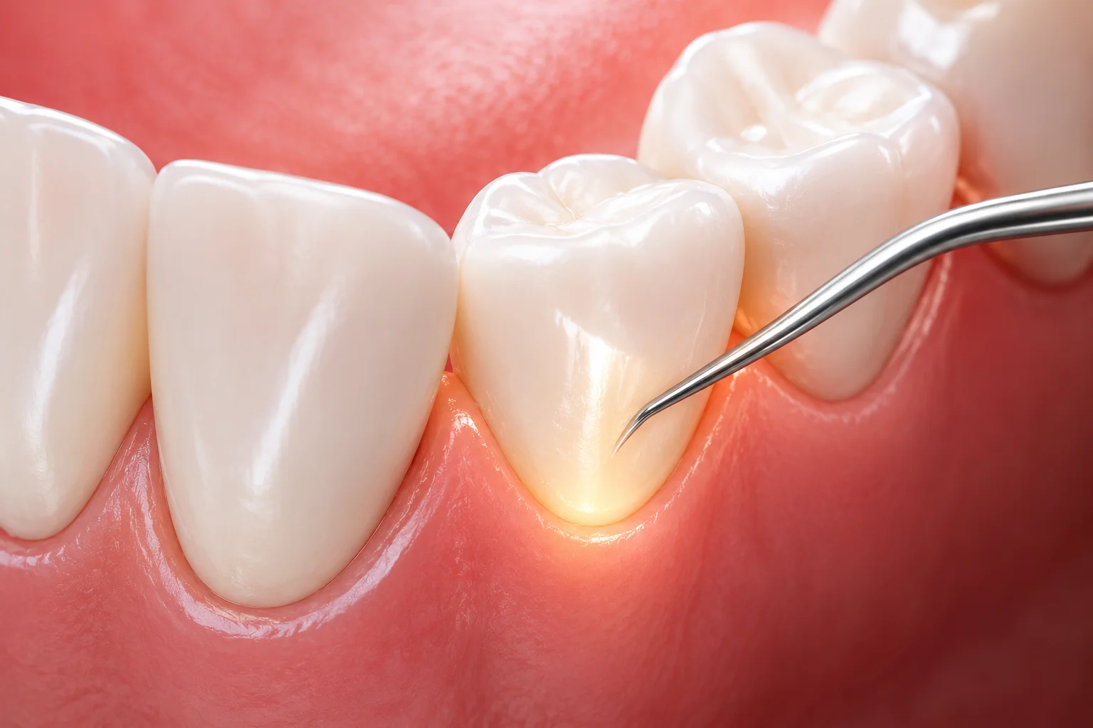 Tratamiento de encías con láser (periodoncia) en Clínica CIROM