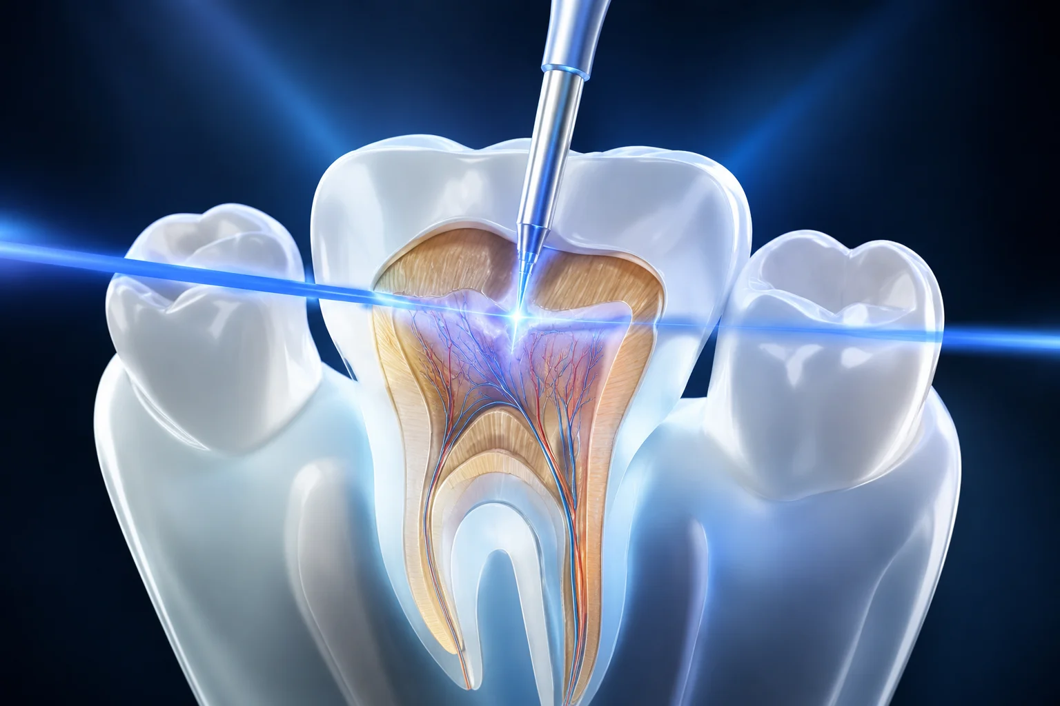 Endodoncia con tecnología láser en Clínica CIROM