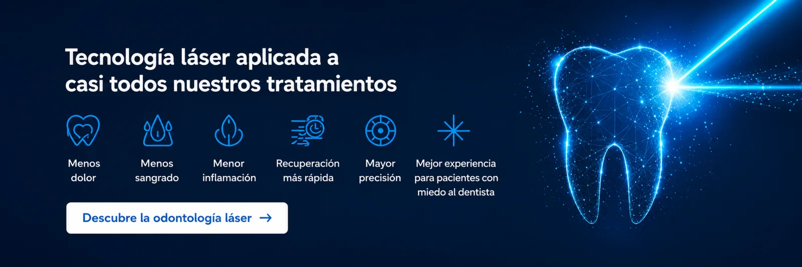 Clínica CIROM: odontología avanzada con tecnología láser en Murcia y Alicante
